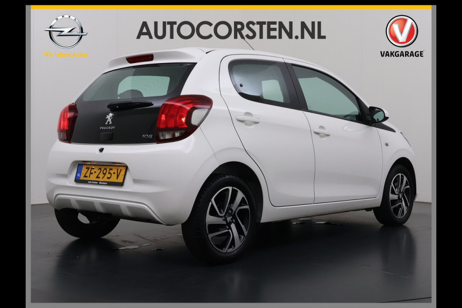 Peugeot 108 1.0 e-VTi 5Drs Automaat Navi* Apple Carplay Android Auto Airco Bluetooth Allure Led Lmv Isofix Centrale vergrendeling Afstandsbediend Origineel Nederlandse Auto