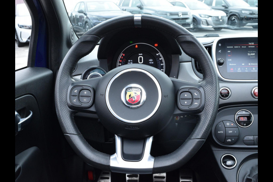 Abarth 500 C 1.4 T-Jet Abarth Turismo 595 | ZWART LEDEREN BEKLEDING | NAVI | CLIMATE CONTROL | PARKEERSENSOREN | 165 PK | NL AUTO |