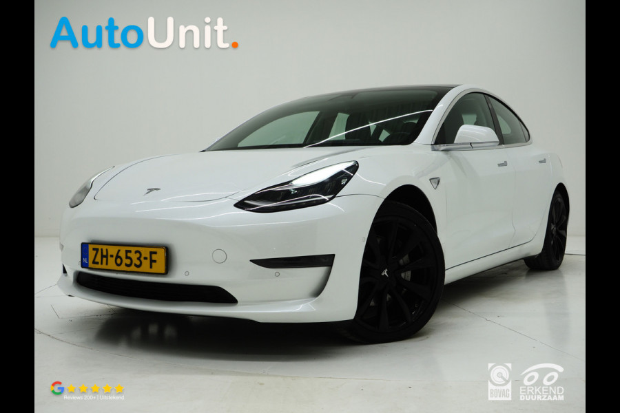Tesla Model 3 Long Range AWD 75 kWh 351PK | Panoramadak | AutoPilot | Camera | Leder | Stoelverwarming