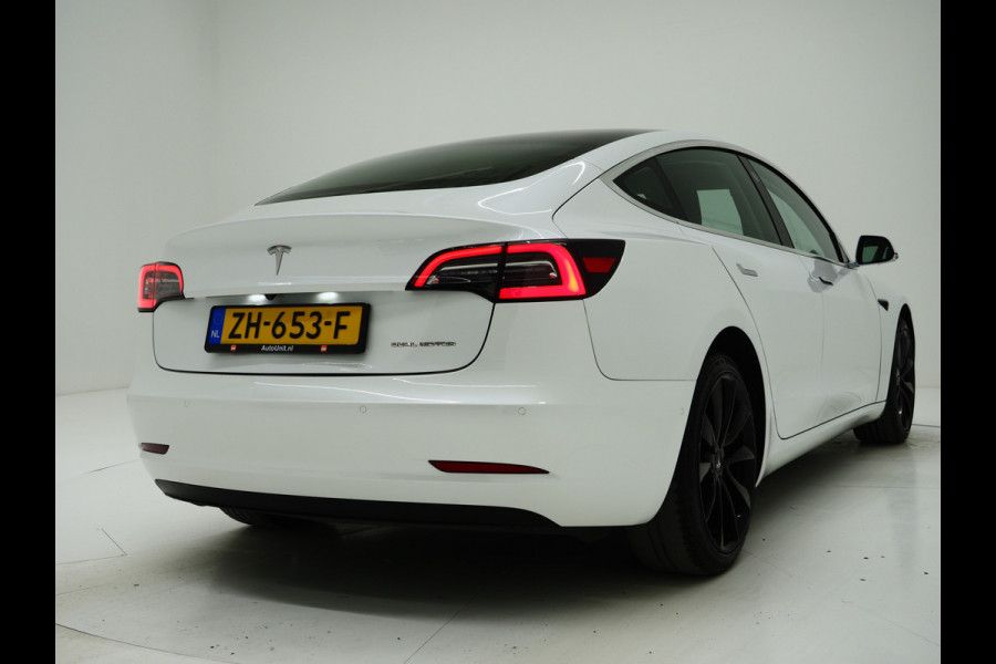 Tesla Model 3 Long Range AWD 75 kWh 351PK | Panoramadak | AutoPilot | Camera | Leder | Stoelverwarming
