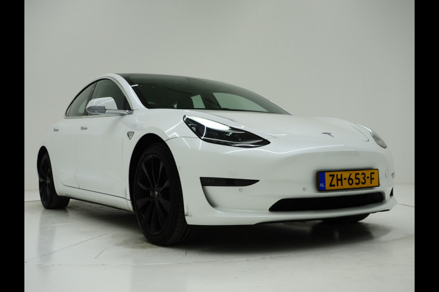 Tesla Model 3 Long Range AWD 75 kWh 351PK | Panoramadak | AutoPilot | Camera | Leder | Stoelverwarming