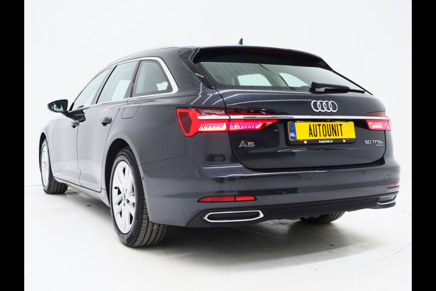 Audi A6 Avant 50 TFSI e quattro | Leder | Trekhaak | 360 | Sfeerlicht | Memory | Keyless | Adaptive Cruise | Carplay