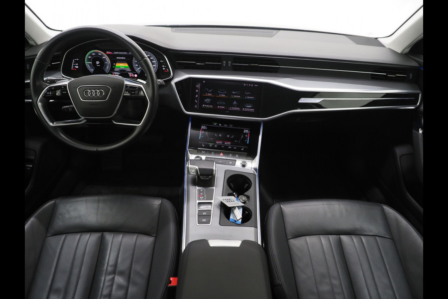 Audi A6 Avant 50 TFSI e quattro | Leder | Trekhaak | 360 | Sfeerlicht | Memory | Keyless | Adaptive Cruise | Carplay