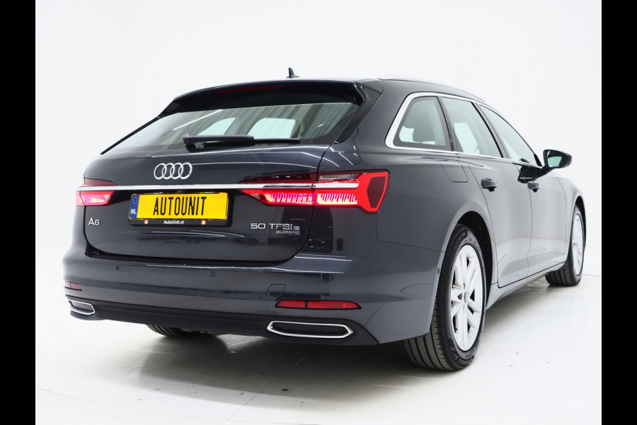 Audi A6 Avant 50 TFSI e quattro | Leder | Trekhaak | 360 | Sfeerlicht | Memory | Keyless | Adaptive Cruise | Carplay