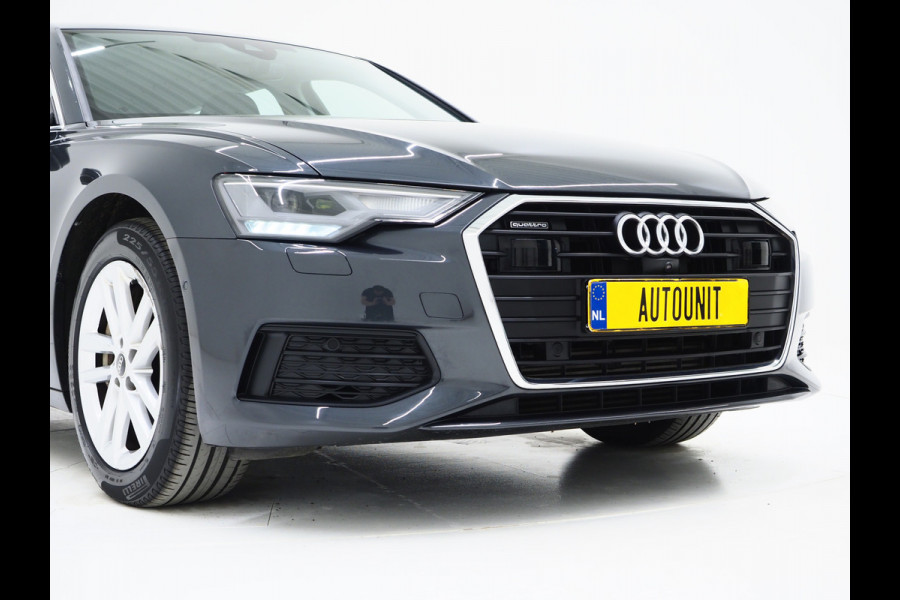 Audi A6 Avant 50 TFSI e quattro | Leder | Trekhaak | 360 | Sfeerlicht | Memory | Keyless | Adaptive Cruise | Carplay