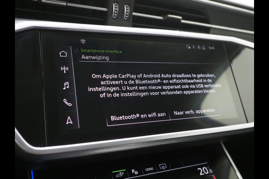 Audi A6 Avant 50 TFSI e quattro | Leder | Trekhaak | 360 | Sfeerlicht | Memory | Keyless | Adaptive Cruise | Carplay