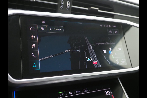 Audi A6 Avant 50 TFSI e quattro | Leder | Trekhaak | 360 | Sfeerlicht | Memory | Keyless | Adaptive Cruise | Carplay