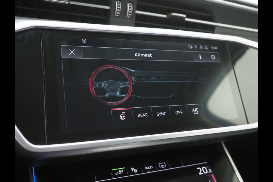 Audi A6 Avant 50 TFSI e quattro | Leder | Trekhaak | 360 | Sfeerlicht | Memory | Keyless | Adaptive Cruise | Carplay