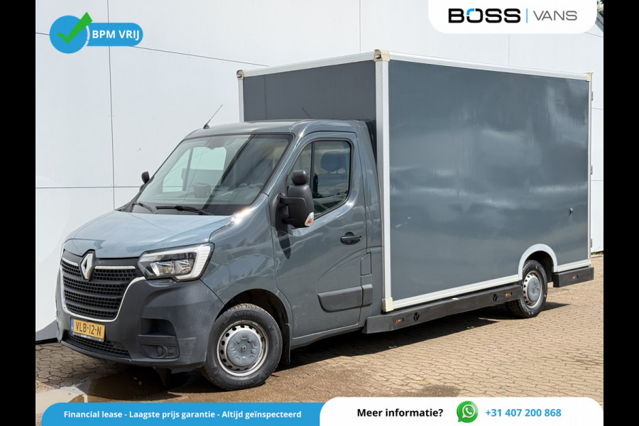 Renault Master Plancher T35 2.3 dCi 150pk Luchtvering Airco Cruise Control Plancher Foodtruck Meubelbak Paardenwagen