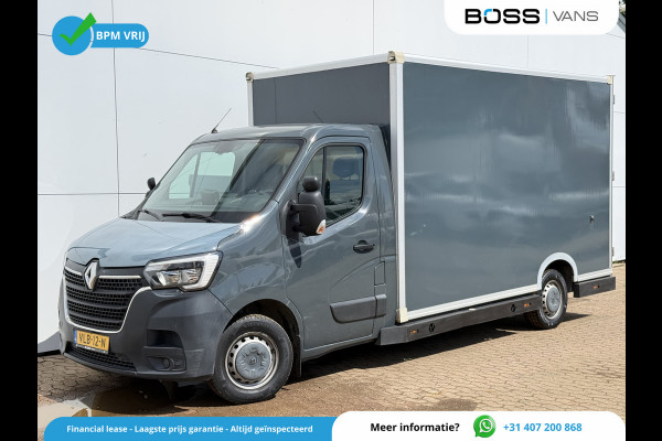 Renault Master Plancher T35 2.3 dCi 150pk Luchtvering Airco Cruise Control Plancher Foodtruck Meubelbak Paardenwagen