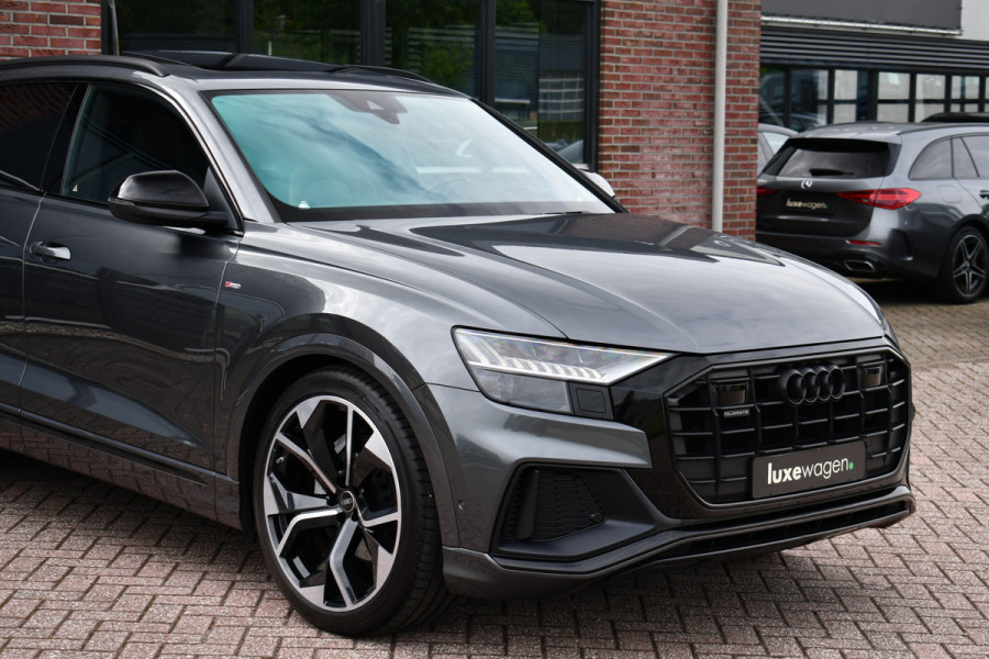 Audi Q8 50 TDI quattro S-Line Pano S-zetel B&O-high 23inch Trekh HUD ACC Alcantara