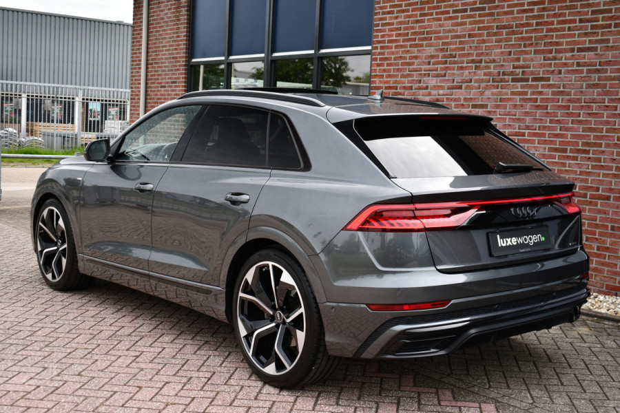 Audi Q8 50 TDI quattro S-Line Pano S-zetel B&O-high 23inch Trekh HUD ACC Alcantara