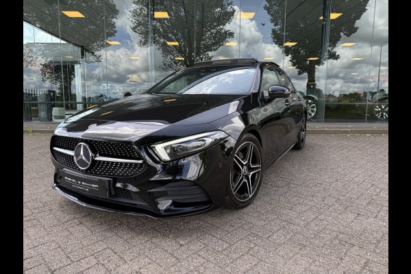 Mercedes-Benz A-Klasse 200 Business Solution AMG ** Panodak ** LED ** Carplay ** APK 11-2027!! ** Dealeronderhouden