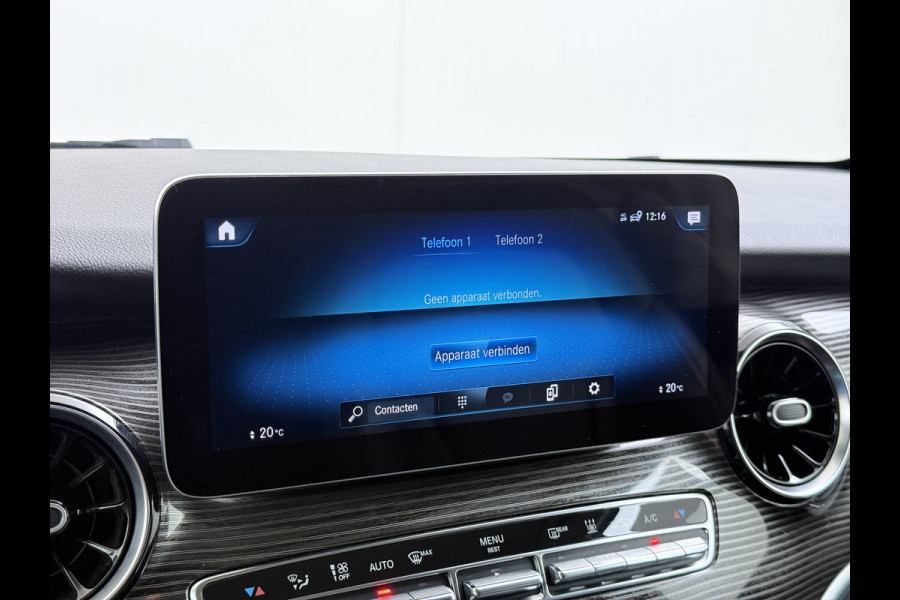 Mercedes-Benz V-Klasse 300d 4-MATIC Extra Lang Dubbele Cabine 5-Persoons 2X Elek.Schuifdeur Trekhaak Apple Carplay Android Auto Navi* Camera Cruise Con Stoelverwarming Lmv 20" Privacy Glas Led Isofix DAB Elek.Achterklep 2.000KG Trekgewicht