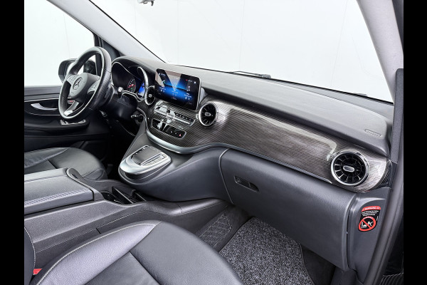 Mercedes-Benz V-Klasse 300d 4-MATIC Extra Lang Dubbele Cabine 5-Persoons 2X Elek.Schuifdeur Trekhaak Apple Carplay Android Auto Navi* Camera Cruise Con Stoelverwarming Lmv 20" Privacy Glas Led Isofix DAB Elek.Achterklep 2.000KG Trekgewicht