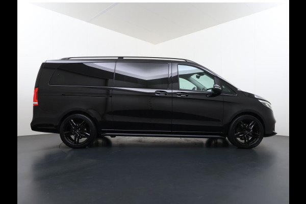 Mercedes-Benz V-Klasse 300d 4-MATIC Extra Lang Dubbele Cabine 5-Persoons 2X Elek.Schuifdeur Trekhaak Apple Carplay Android Auto Navi* Camera Cruise Con Stoelverwarming Lmv 20" Privacy Glas Led Isofix DAB Elek.Achterklep 2.000KG Trekgewicht
