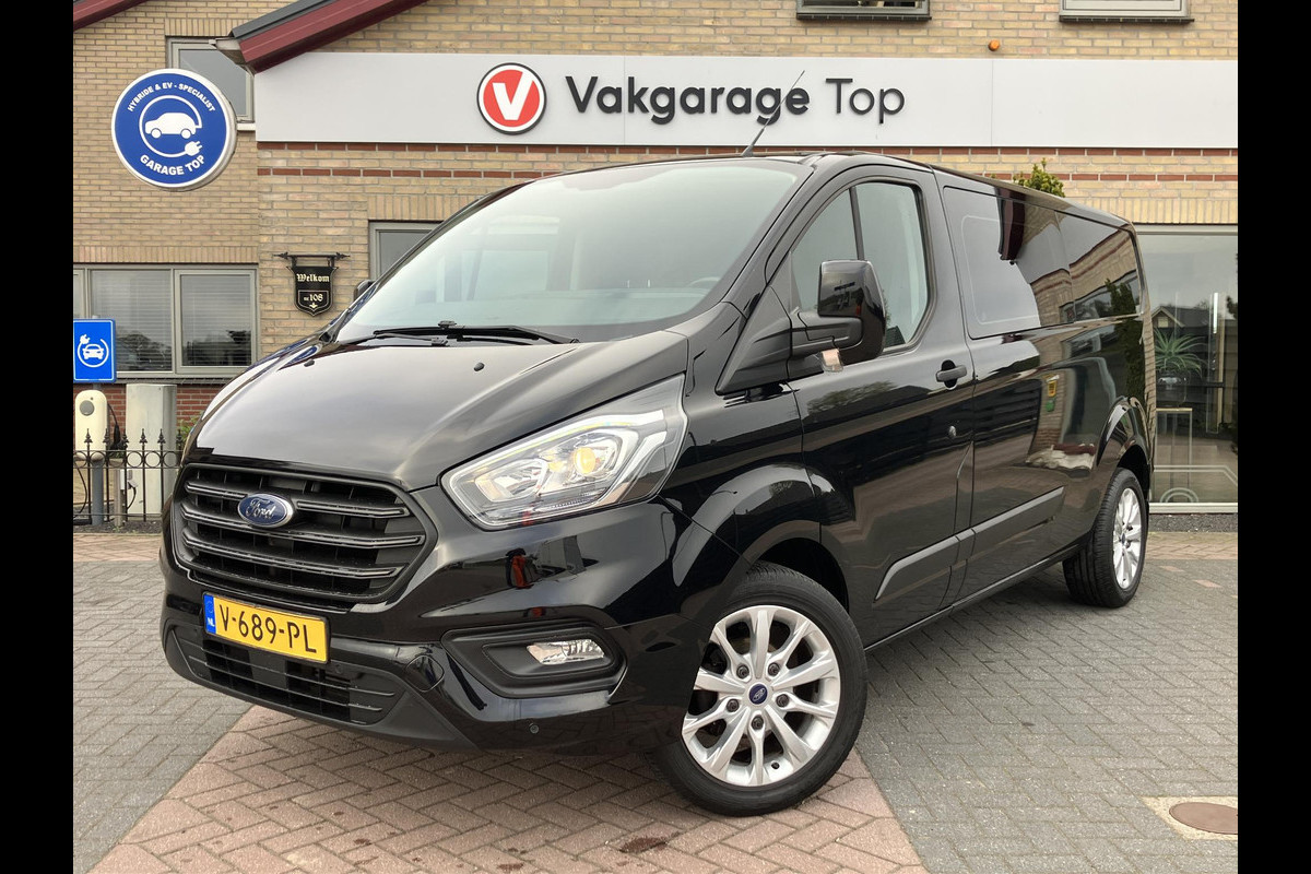 Ford Transit Custom 300 2.0 L2H1 DC | Trekhaak | 6-persoons | BTW