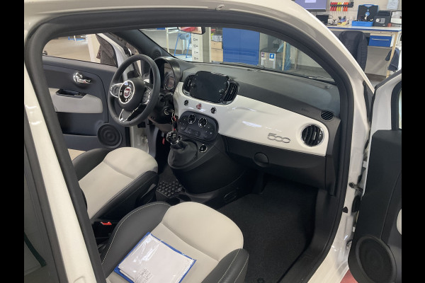 Fiat 500 1.0 70 pk Hybrid Dolcevita Panoramadak, Cruise Control, Climate Control, Navigatie, Bluetooth