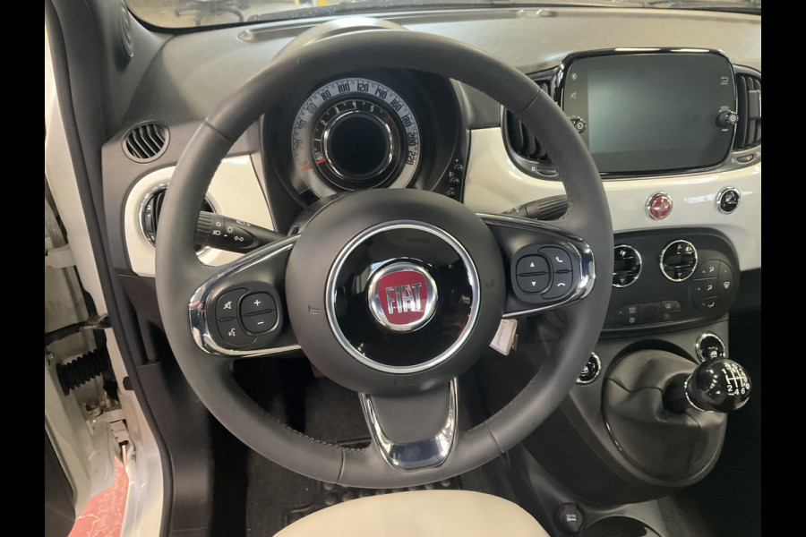 Fiat 500 1.0 70 pk Hybrid Dolcevita Panoramadak, Cruise Control, Climate Control, Navigatie, Bluetooth