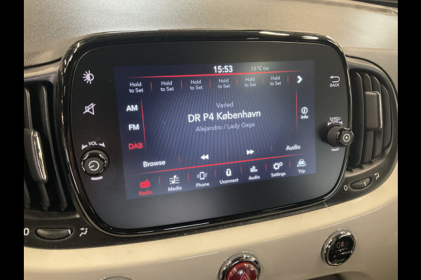 Fiat 500 1.0 70 pk Hybrid Dolcevita Panoramadak, Cruise Control, Climate Control, Navigatie, Bluetooth