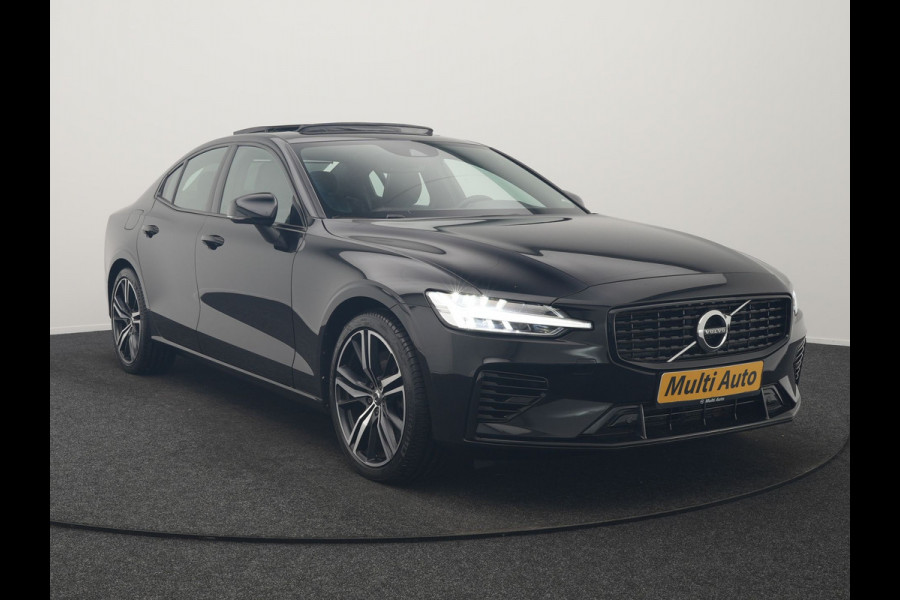 Volvo S60 T8 AWD R Design Polestar Engineerd PHEV 405pk Dealer O.H. | Panodak | Adaptive Cruise | Camera | Harman / Kardon | Lederen Sportstoelen Memory & Verwarmd | Keyless | Stuur Verwarmd | Apple Carplay | Navigatie | DAB | Plug In Hybrid |