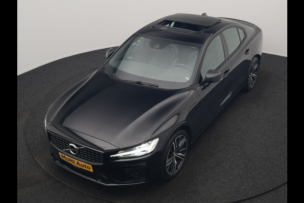 Volvo S60 T8 AWD R Design Polestar Engineerd PHEV 405pk Dealer O.H. | Panodak | Adaptive Cruise | Camera | Harman / Kardon | Lederen Sportstoelen Memory & Verwarmd | Keyless | Stuur Verwarmd | Apple Carplay | Navigatie | DAB | Plug In Hybrid |