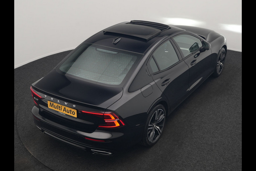 Volvo S60 T8 AWD R Design Polestar Engineerd PHEV 405pk Dealer O.H. | Panodak | Adaptive Cruise | Camera | Harman / Kardon | Lederen Sportstoelen Memory & Verwarmd | Keyless | Stuur Verwarmd | Apple Carplay | Navigatie | DAB | Plug In Hybrid |