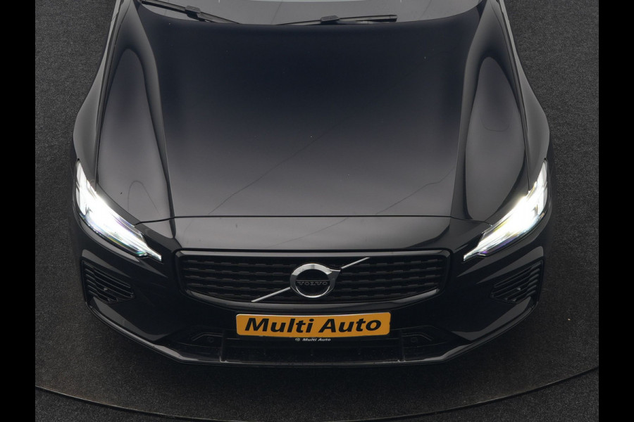 Volvo S60 T8 AWD R Design Polestar Engineerd PHEV 405pk Dealer O.H. | Panodak | Adaptive Cruise | Camera | Harman / Kardon | Lederen Sportstoelen Memory & Verwarmd | Keyless | Stuur Verwarmd | Apple Carplay | Navigatie | DAB | Plug In Hybrid |