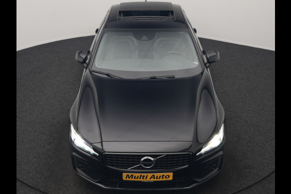 Volvo S60 T8 AWD R Design Polestar Engineerd PHEV 405pk Dealer O.H. | Panodak | Adaptive Cruise | Camera | Harman / Kardon | Lederen Sportstoelen Memory & Verwarmd | Keyless | Stuur Verwarmd | Apple Carplay | Navigatie | DAB | Plug In Hybrid |