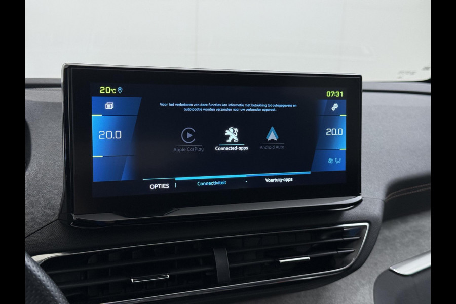 Peugeot 3008 1.6 HYbrid4 300 GT RIJKLAARPRIJS INC. 12MND BOVAG GARANTIE | PANORAMADAK| ADAPTIVE CRUISE CONTROL| STANDKACHEL| CAMERA VOOR + ACHTER|