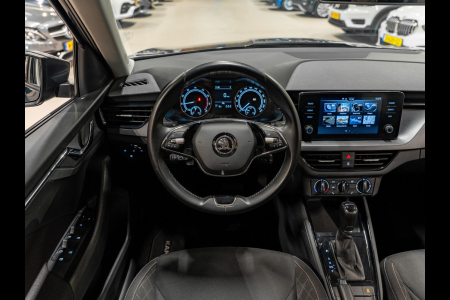 Škoda Kamiq 1.0 TSI Business Edition DSG, Apple Carplay, Android Auto, ACC, Trekhaak 13p, Voll Led, Camera, Volledig Onderhouden