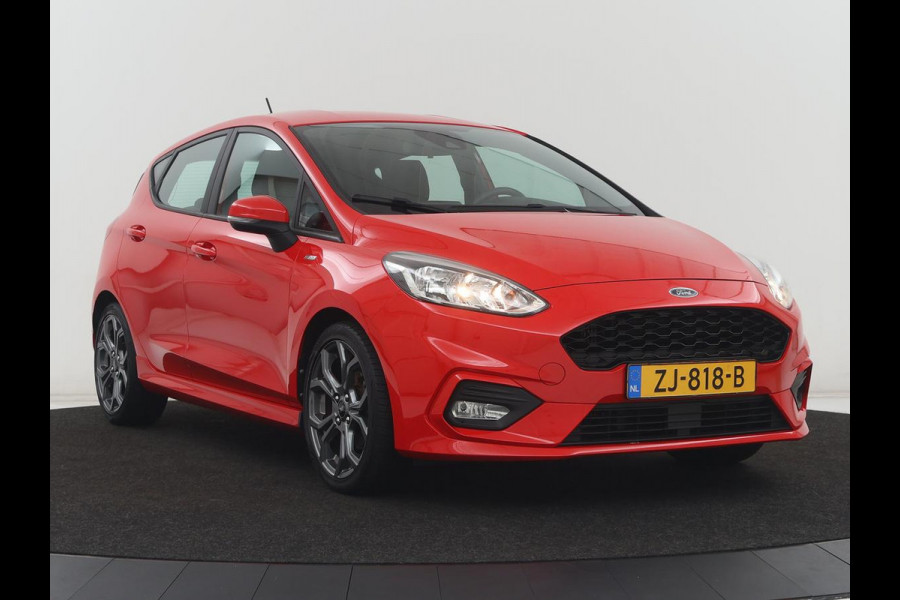Ford Fiesta 1.0 EcoBoost ST-Line | 1e eigenaar | Carplay | Navigatie | B&O Sound | Parkeerhulp | Climate control | Bluetooth | Cruise control | 17'' velgen | Sportstoelen | Keyless start | 86.500km NAP