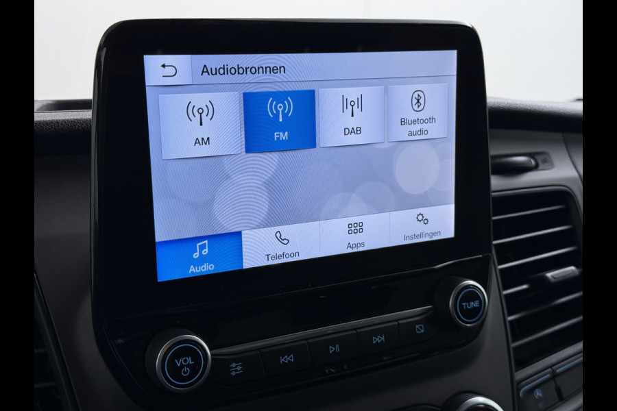 Ford Transit 310 2.0TDCI 130PK L2H2 3-Persoons Navi* Camera Apple Carplay Android Auto Cruise Control Lane Assist Pdc Trend Stoelverwarming Elek.Stoel Wifi DAB Betonplex Vloer Wandbetimmering Schuifdeur 1e Eigenaar Euro 6