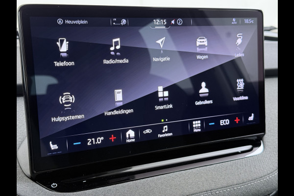 Škoda ENYAQ iV 60 SOH 93% Adap.Cruise Stuur+Stoelverwarming 3-Zone Ecc Camera Apple Carplay Android Auto Navi Pdc Lmv 20" DAB P-Assist Isofix Keyless-Go Verkeersbord detectie File Assist 1e Eigenaar Dealeronderhouden Origineel Nederlandse Auto