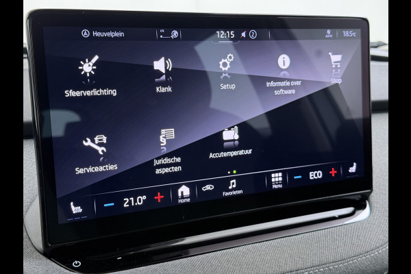 Škoda ENYAQ iV 60 SOH 93% Adap.Cruise Stuur+Stoelverwarming 3-Zone Ecc Camera Apple Carplay Android Auto Navi Pdc Lmv 20" DAB P-Assist Isofix Keyless-Go Verkeersbord detectie File Assist 1e Eigenaar Dealeronderhouden Origineel Nederlandse Auto
