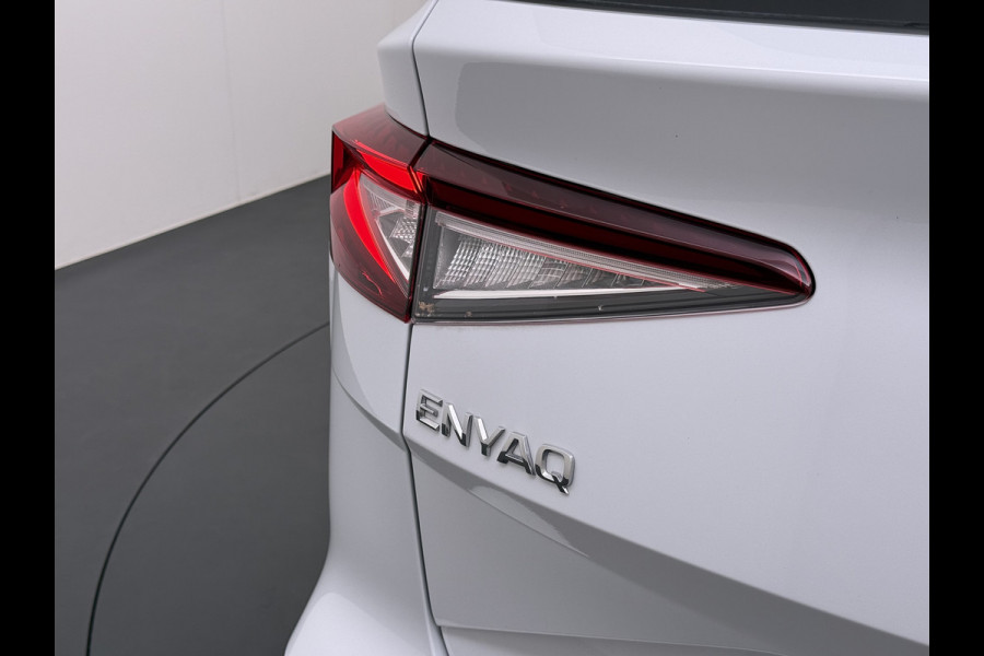 Škoda ENYAQ iV 60 SOH 93% Adap.Cruise Stuur+Stoelverwarming 3-Zone Ecc Camera Apple Carplay Android Auto Navi Pdc Lmv 20" DAB P-Assist Isofix Keyless-Go Verkeersbord detectie File Assist 1e Eigenaar Dealeronderhouden Origineel Nederlandse Auto