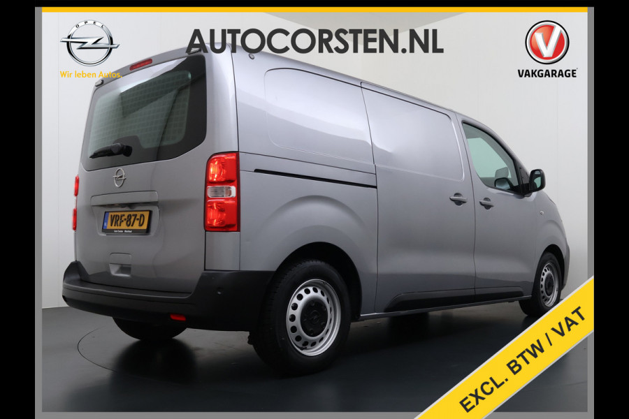 Opel Vivaro-e L2H1 Edition 75kWh Automaat Navi 360°Camera Airco Apple Carplay Android Auto Cruise Control Regen-Lichtsensor Pdc SOH 89,6% Achterklep Schuifdeur Wandbetimmering DAB 1e Eigenaar Dealeronderhouden Origineel Nederlandse Auto