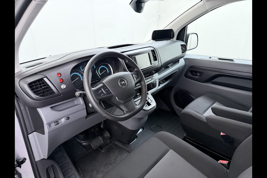 Opel Vivaro-e L2H1 Edition 75kWh Automaat Navi 360°Camera Airco Apple Carplay Android Auto Cruise Control Regen-Lichtsensor Pdc SOH 89,6% Achterklep Schuifdeur Wandbetimmering DAB 1e Eigenaar Dealeronderhouden Origineel Nederlandse Auto