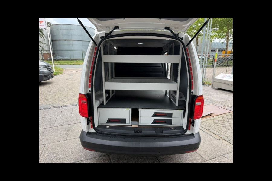 Volkswagen Caddy 1.4 TGI L2H1 EcoFuel Maxi AIRCO I MULTIMEDIA I CRUISE CONTROL I 1e EIGENAAR I COMPLETE ONDERHOUDSHISTORIE I RIJDEN OP GROEN GAS = CO2 NEUTRAAL 220-VOLT CONVERTER