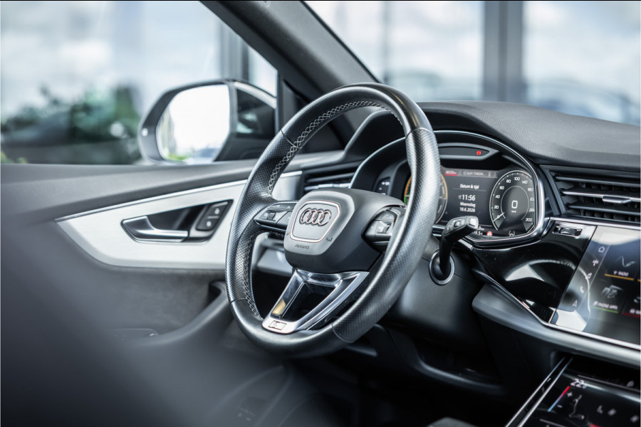 Audi Q8 60 TFSI e quattro Pro Line S Competition - S Line | RS Seats | B&O | Luchtvering | Elek. Trekhaak | Memory