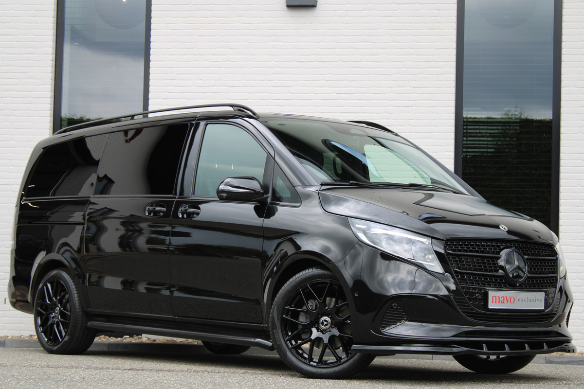 Mercedes-Benz V-Klasse 300d / Lang / DC / Black Edition / 2x Elec Schuifdeur / 360 Camera / Vol Opties / NIEUWSTAAT