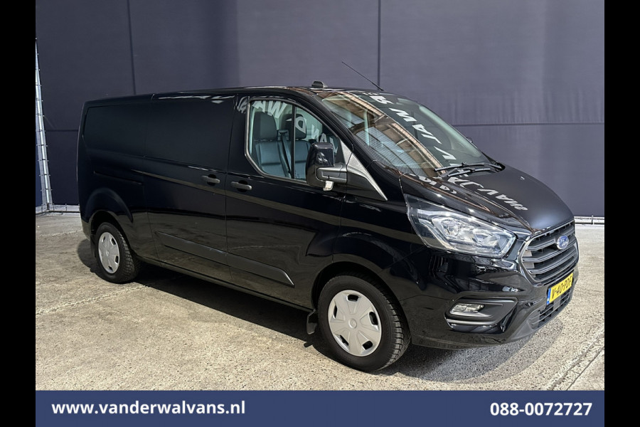 Ford Transit Custom 2.0 TDCI 131pk L2H1 Euro6 Airco | Camera | Leder | Navigatie | LED | Cruisecontrol Verwarmde Voorruit, Parkeersensoren, Bijrijdersbank, 2800kg trekvermogen