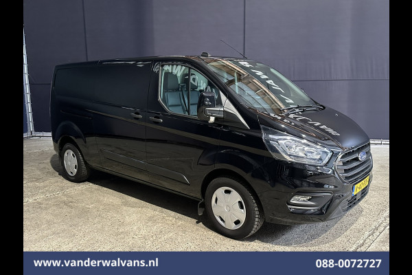 Ford Transit Custom 2.0 TDCI 131pk L2H1 Euro6 Airco | Camera | Leder | Navigatie | LED | Cruisecontrol Verwarmde Voorruit, Parkeersensoren, Bijrijdersbank, 2800kg trekvermogen