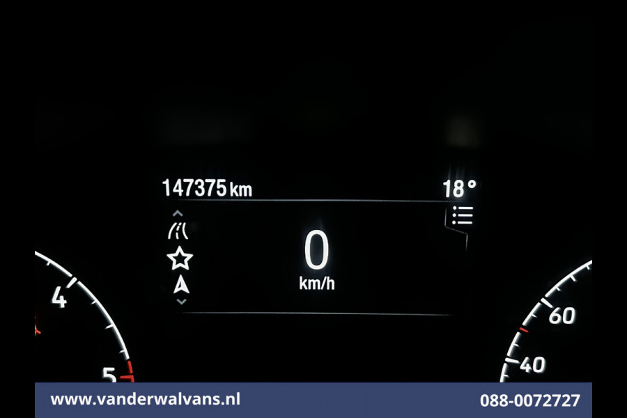 Ford Transit Custom 2.0 TDCI 131pk L2H1 Euro6 Airco | Camera | Leder | Navigatie | LED | Cruisecontrol Verwarmde Voorruit, Parkeersensoren, Bijrijdersbank, 2800kg trekvermogen