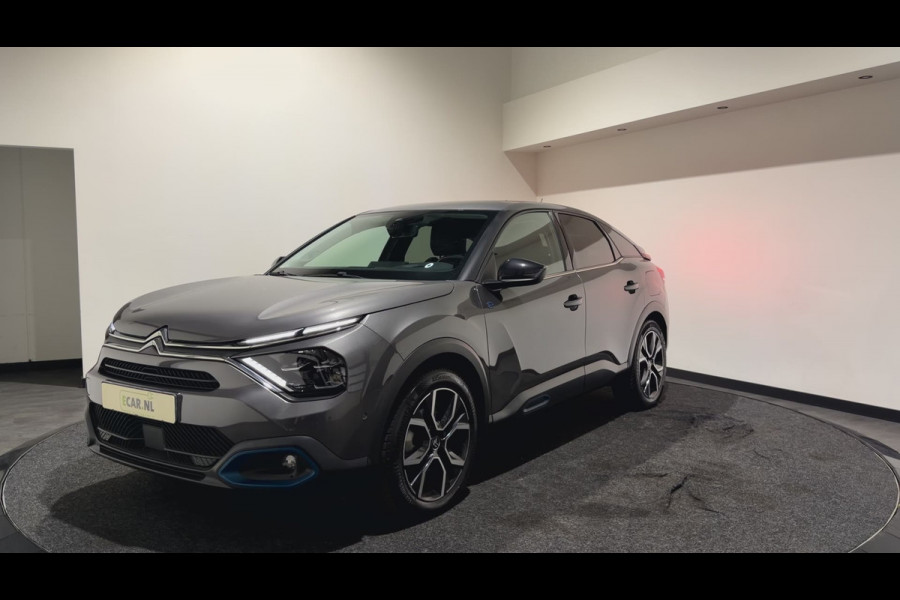Citroën Ë-C4 Shine 50 kWh | Cruise Control Adaptief | Keyless | Leder interieur | Soh (batterijcheck) Waarde 92,0 %