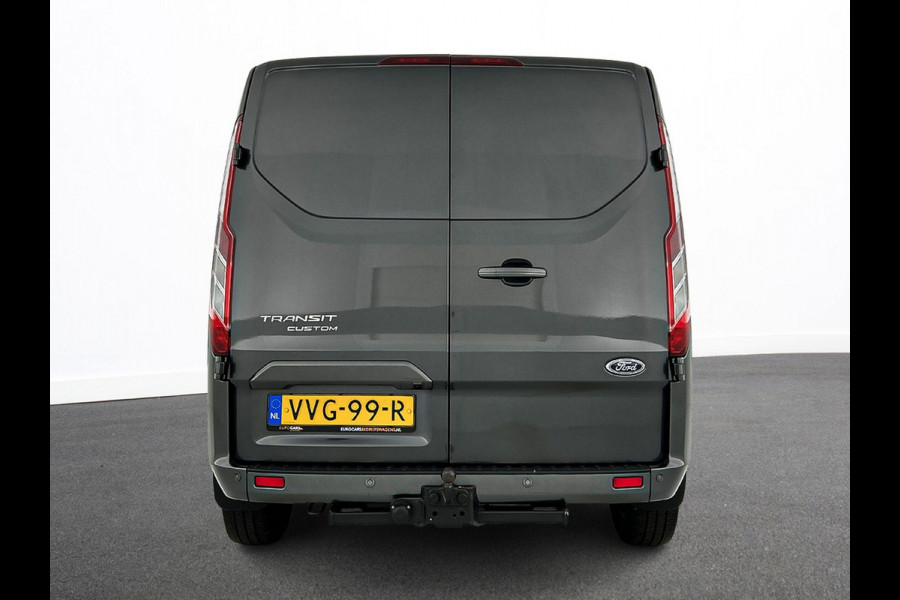 Ford Transit Custom 300 2.0 TDCI L2H1 Limited Dubbele Cabine Navigatie Airco 2 Schuifdeuren Trekhaak Parkeersensoren Apple Carplay Android auto  DAB