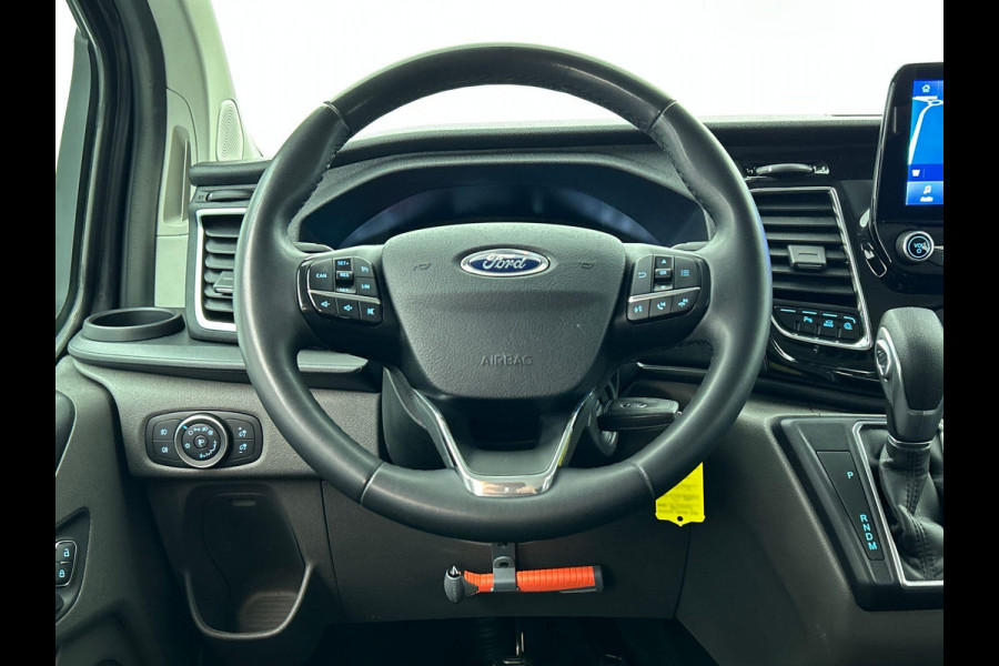 Ford Transit Custom 300 2.0 TDCI L2H1 Limited Dubbele Cabine Navigatie Airco 2 Schuifdeuren Trekhaak Parkeersensoren Apple Carplay Android auto  DAB
