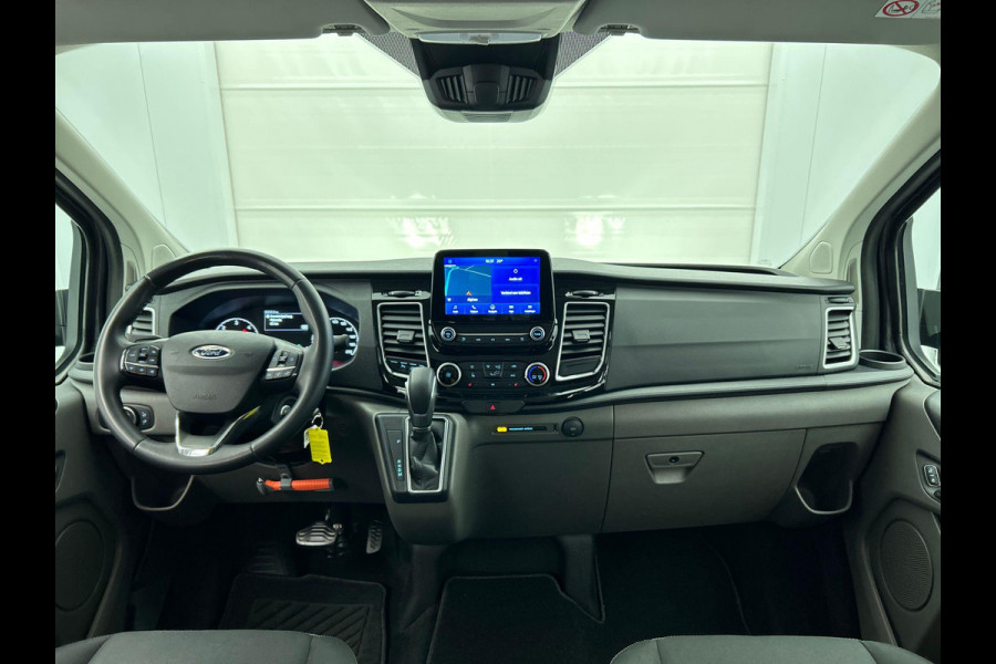 Ford Transit Custom 300 2.0 TDCI L2H1 Limited Dubbele Cabine Navigatie Airco 2 Schuifdeuren Trekhaak Parkeersensoren Apple Carplay Android auto  DAB