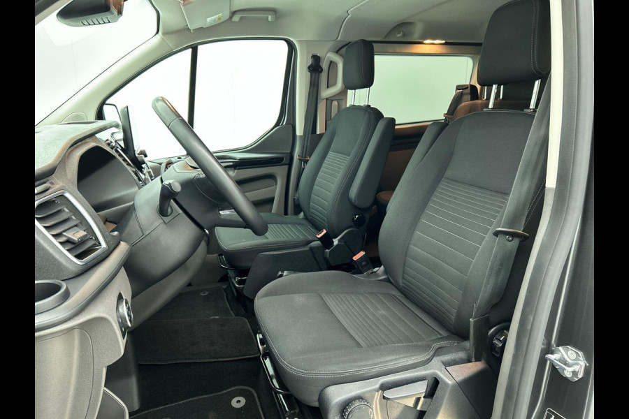 Ford Transit Custom 300 2.0 TDCI L2H1 Limited Dubbele Cabine Navigatie Airco 2 Schuifdeuren Trekhaak Parkeersensoren Apple Carplay Android auto  DAB