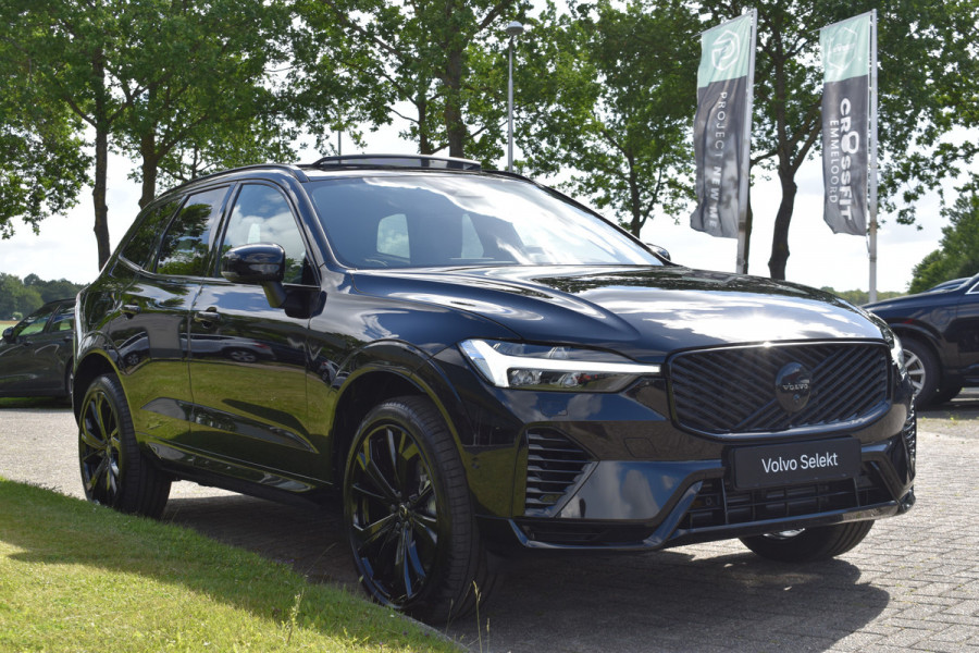 Volvo XC60 T6 350PK AWD Ultra Black Edition | BLIS | HUD | Panodak | Stoelverwarm Voor/Achter | Adapt. Cruise | H&K